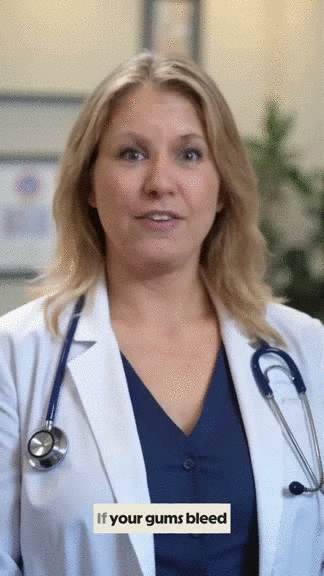 Sample video: Why gums bleed when you floss, and what it means